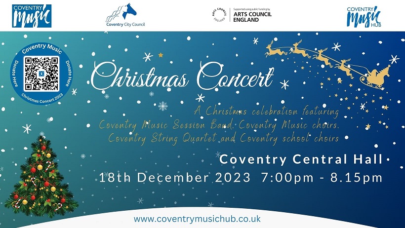 Christmas concert 2023 christmas banner small