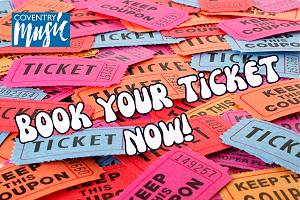 image of tickets with words book your ticket here and clickable link to tickets