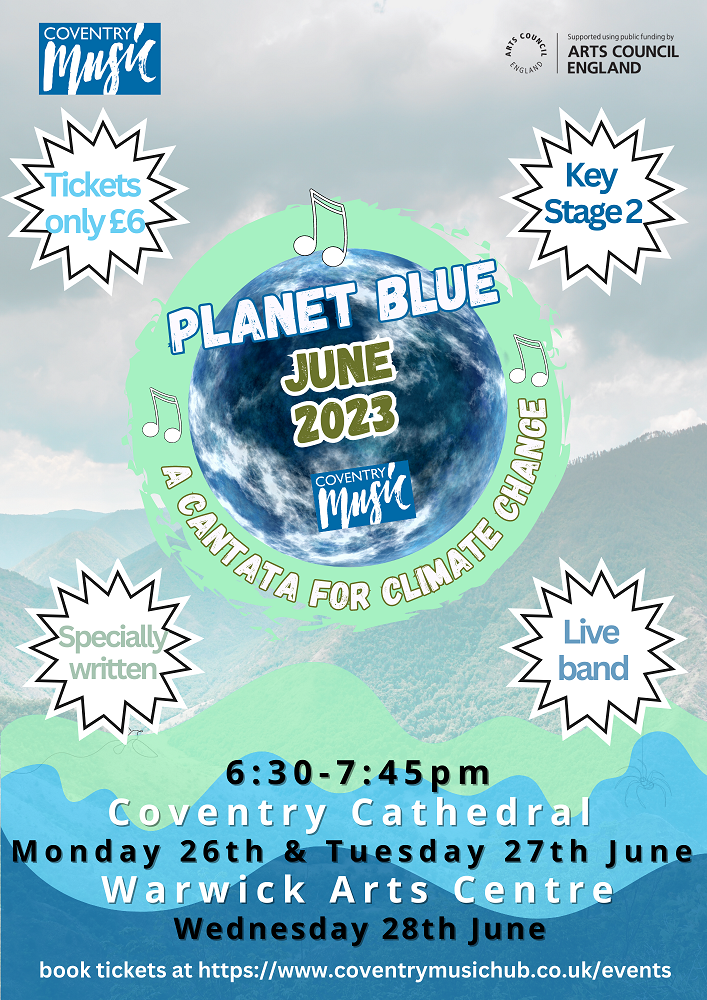 planet blue cantata flyer
