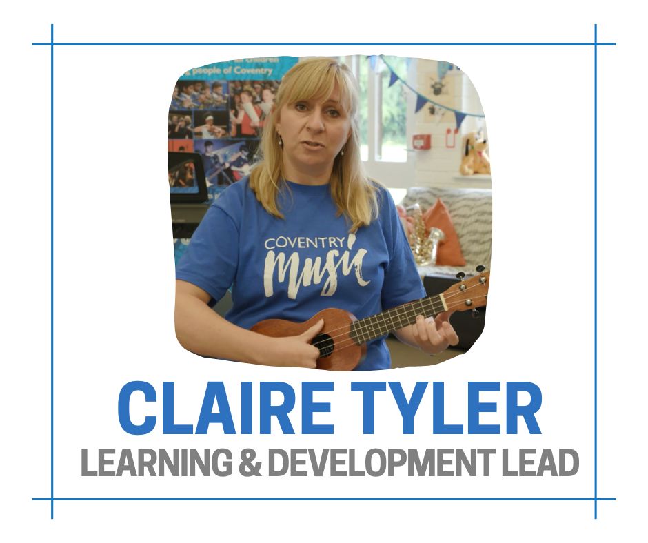 photo of claire Tyler and job title